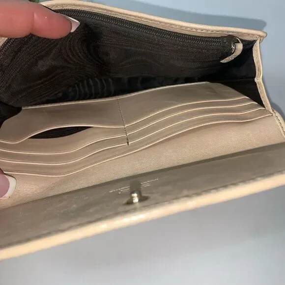 Authentic GUCCI Guccissima Long Clutch  Wallet Beige - Picture 11 of 14